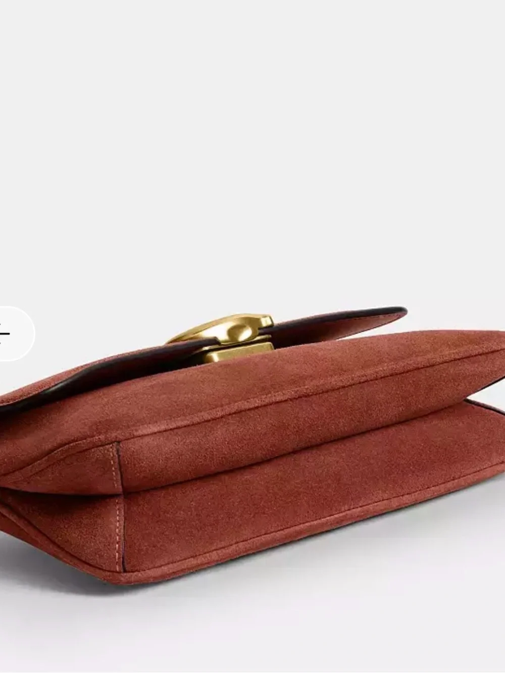Authentic Coach Jet Shoulder Bag COLOR: BRASS/CLAY